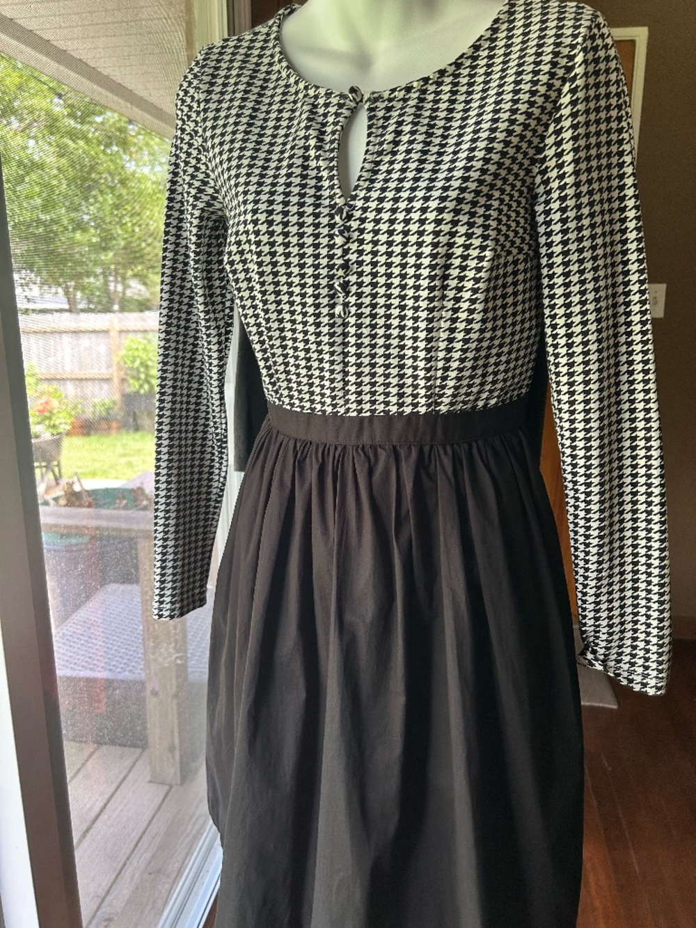 Modcloth houndstooth Dress